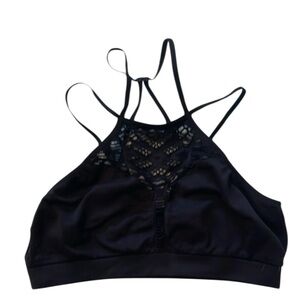 Victoria Secret Black Lace Women's Bralette Size S/P Bra EUC Sexy Soft Lounge